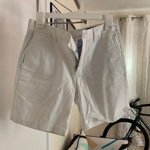 White Shorts